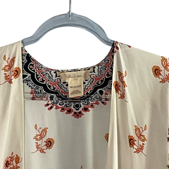 Altar'd State Colorful Medallion Print Tassell Hem Kimono Wrap Size S/M - Picture 3 of 10